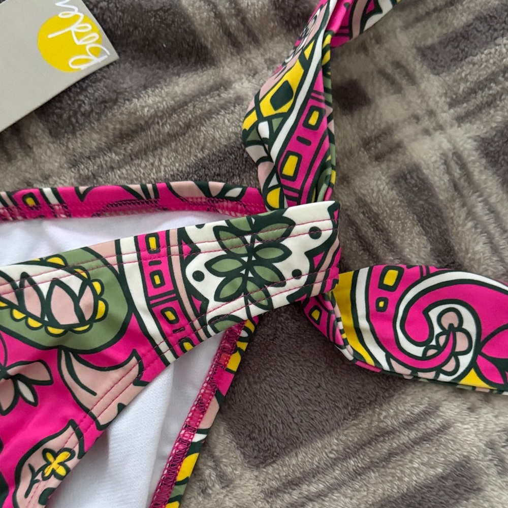 Vibrant Boden  Paisley Bikini Top and Bottom New with tags - Picture 12 of 14
